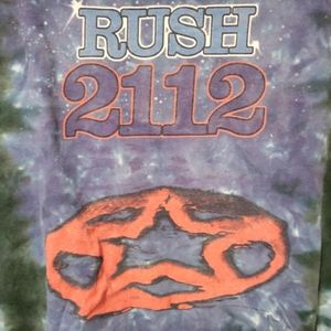 RUSH band 2112 Vintage Shirt Mens XL